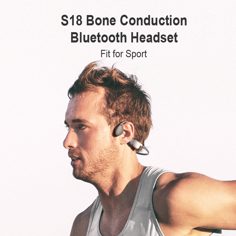 Night Run 16G Memory Swim Waterproof True Wireless Open Ear Bone Conduction Bluetooth Headphones