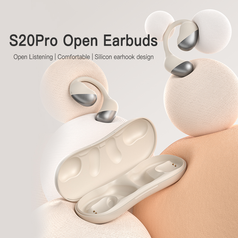สินค้ามาใหม่ OWS Stereo Sports Headset Reduction Noises Ear Open Business Wireless Bluetooth Earphones & Headphones