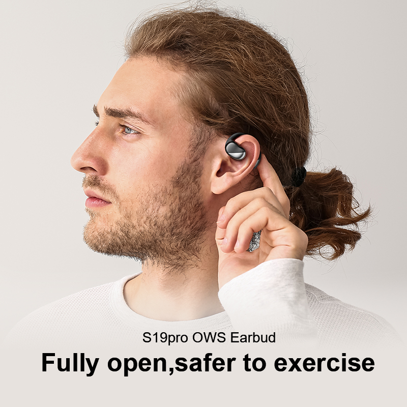 One Touch To Reach หูฟังลดเสียงรบกวนการโทรอัจฉริยะ Bluetooth Wireless Air Conduction